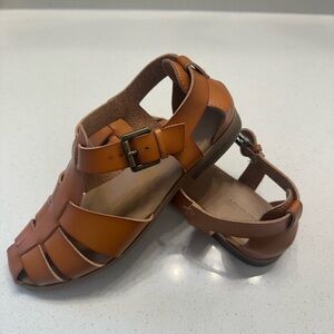 Old Navy Tan Leather Sandals